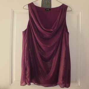 Apt. 9 Sleeveless Sparkle Blouse